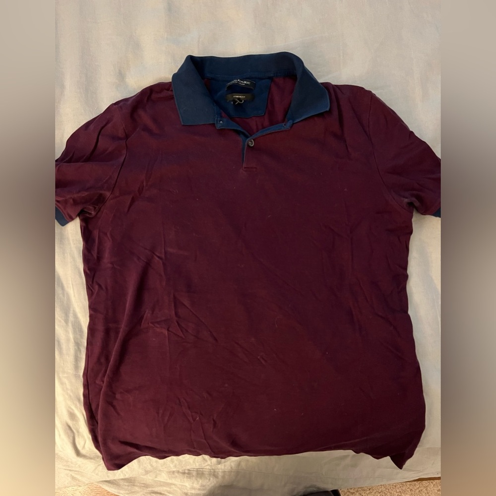 Banana Republic Large Luxury Touch Polo Standard Fit